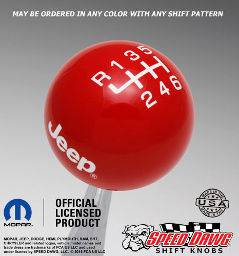 Jeep & Wrangler Shift Knobs