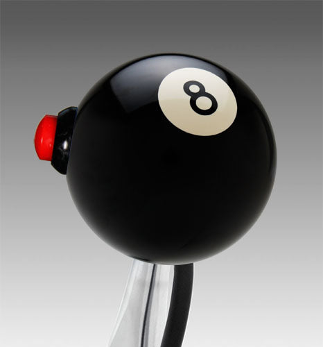 8 Ball Shift Knob with Line Lock NOS 12V Momentary Switch
