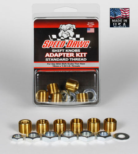 Speed Dawg | Standard Thread Shift Knob Adapter Kit