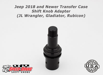 Jeep 2018 & Newer Transfer Case Shift Knob Adapter JL Wrangler Gladiat