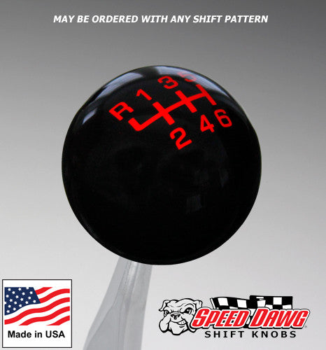 Black / Red Pro Series Shift Knob