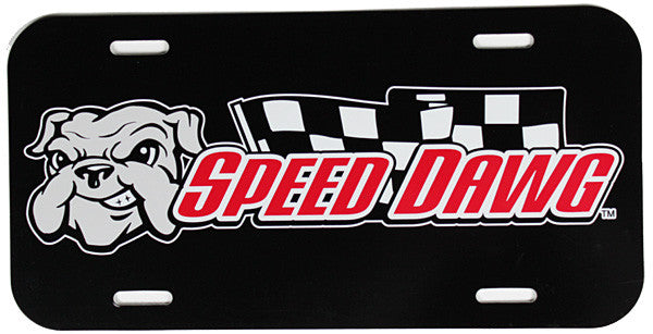 Speed Dawg License Plate