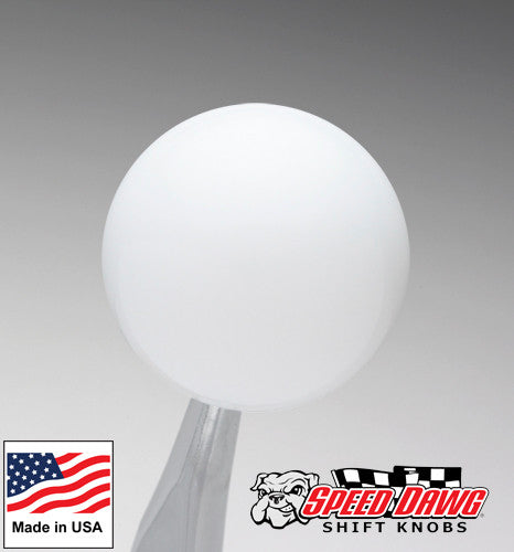 White Shift Knob