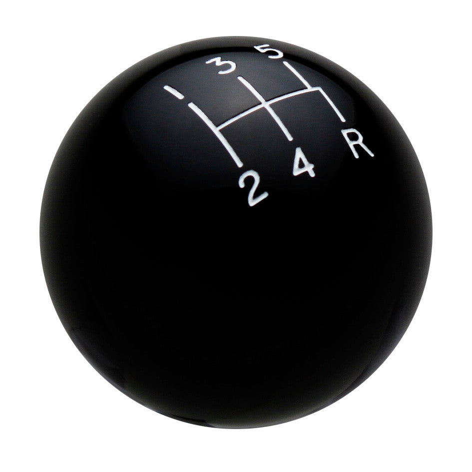 Black Shift Knob with Engraved Shift Pattern - Select Your Shift Pattern