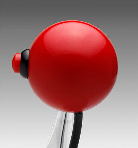 Red Shift Knob with Line Lock / Nitrous Button – Speed Dawg Shift
