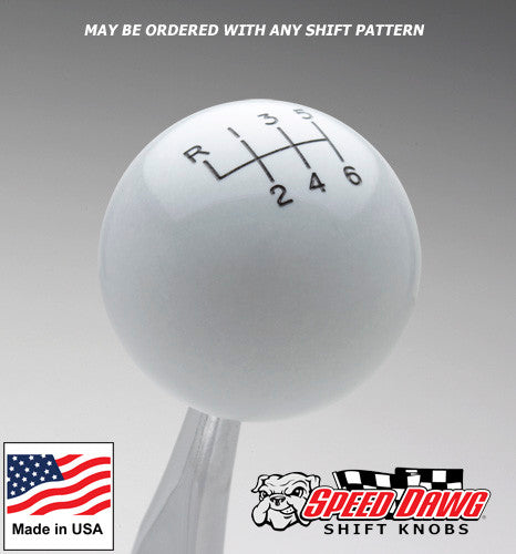 Ingot Gray Shift Knob with Engraved Shift Pattern