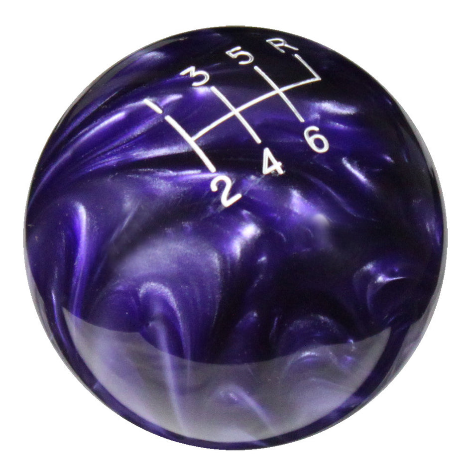 Purple Pearl Shift Knob with Engraved Shift Pattern – Speed Dawg Shift ...