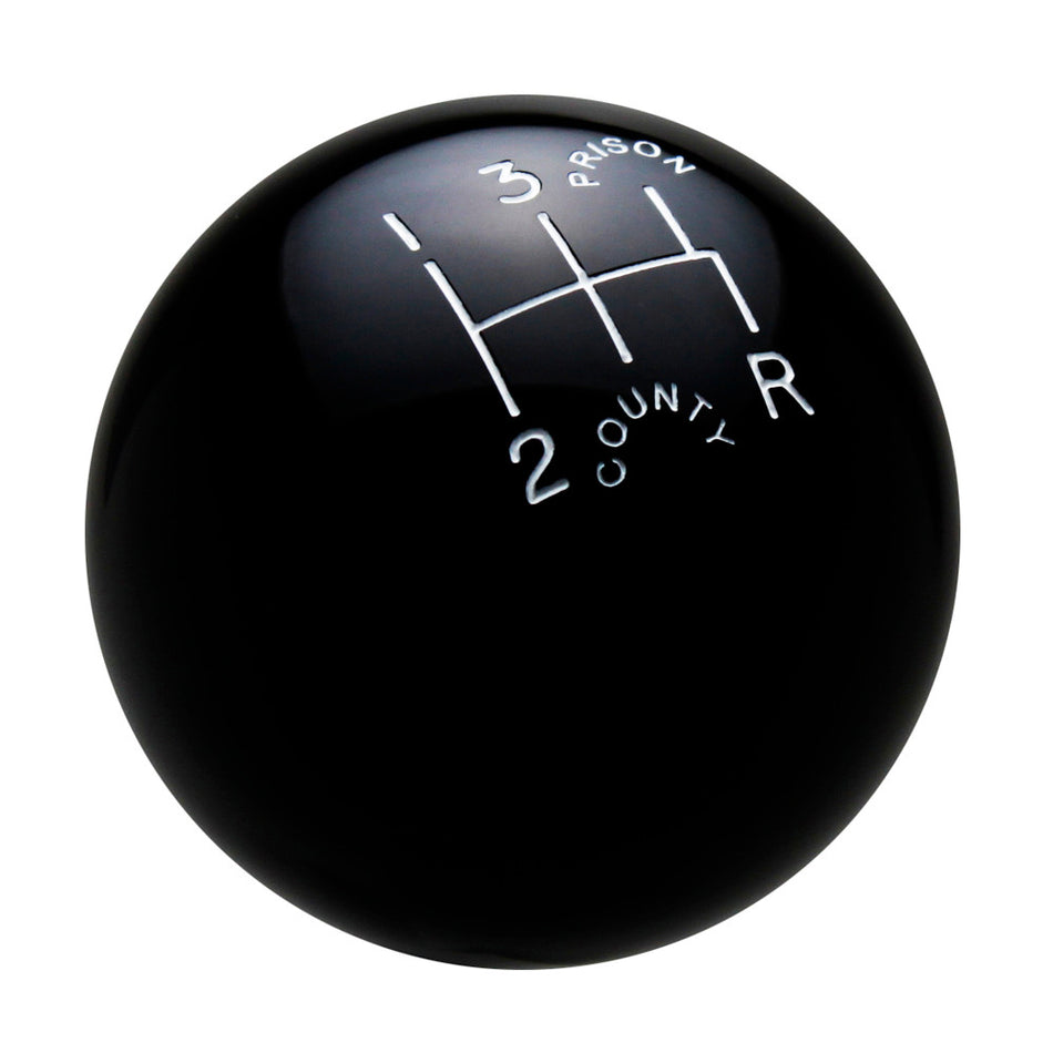 County Prison Black 5 Speed Shift Knob
