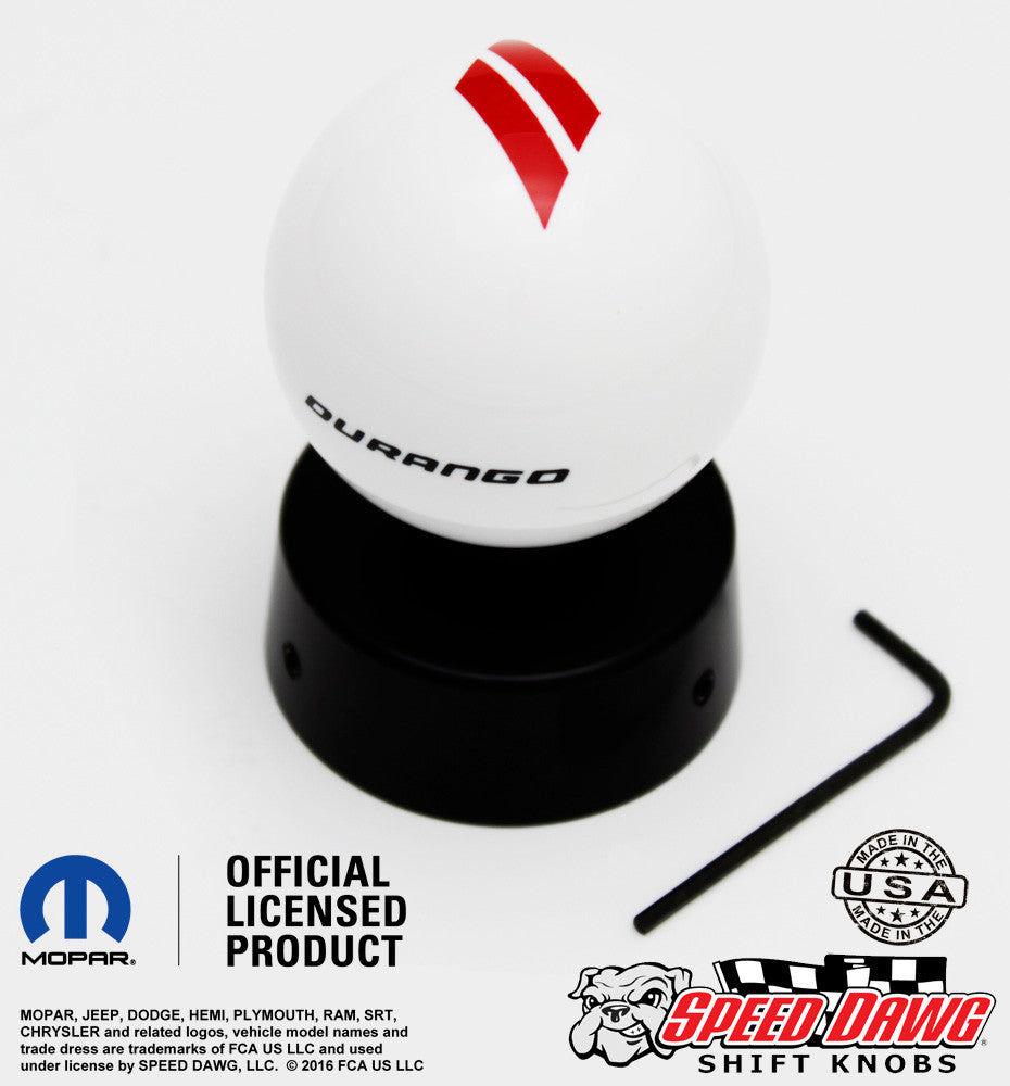 Dodge Durango Dual Stripes Shift Knob and Automatic Dial Selector