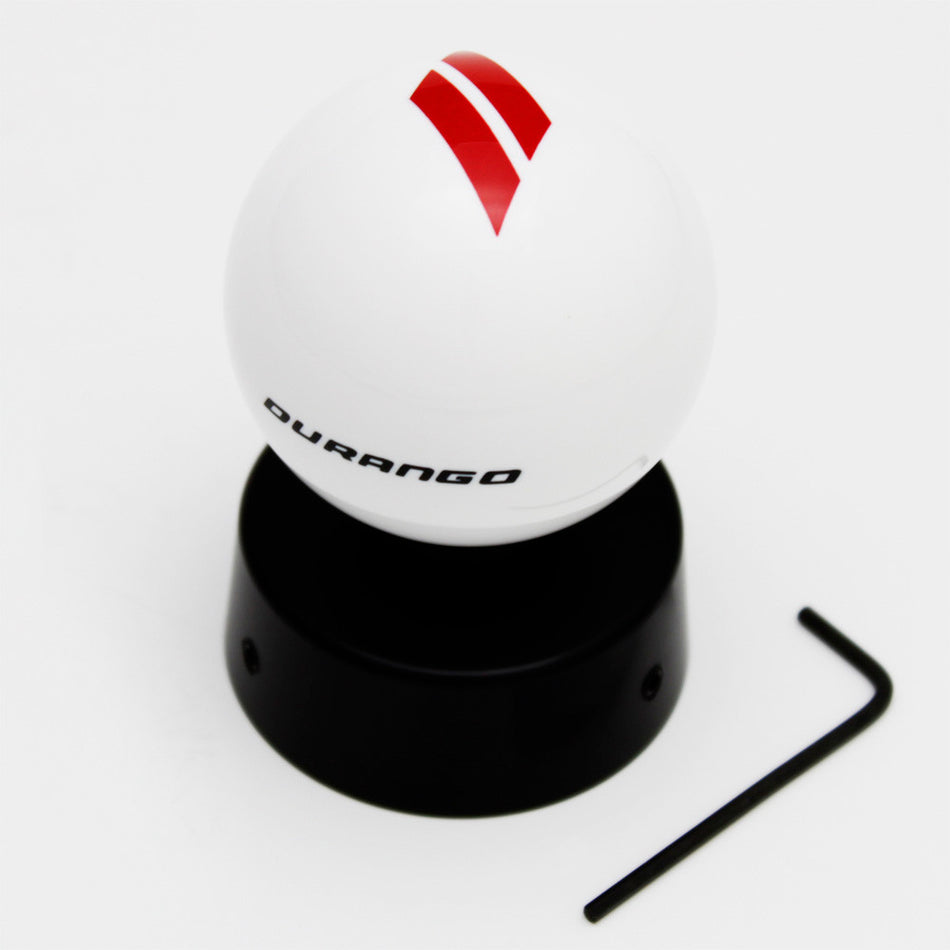 Dodge Durango Dual Stripes Shift Knob and Automatic Dial Selector Shift Knob Adapter Set