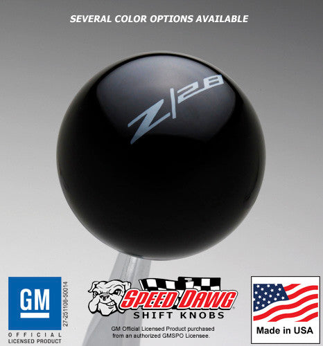 Black knob with Pearl Gray graphics