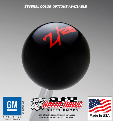 Black knob with Red graphics