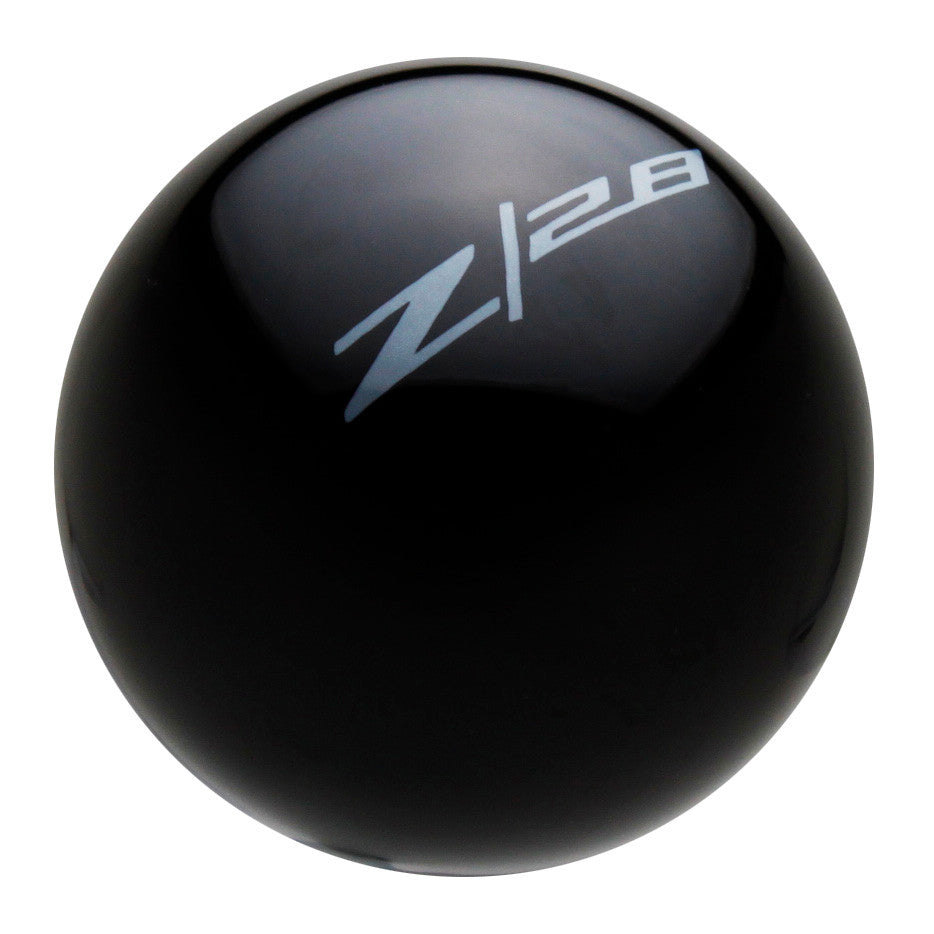 Black knob with Pearl Gray graphics
