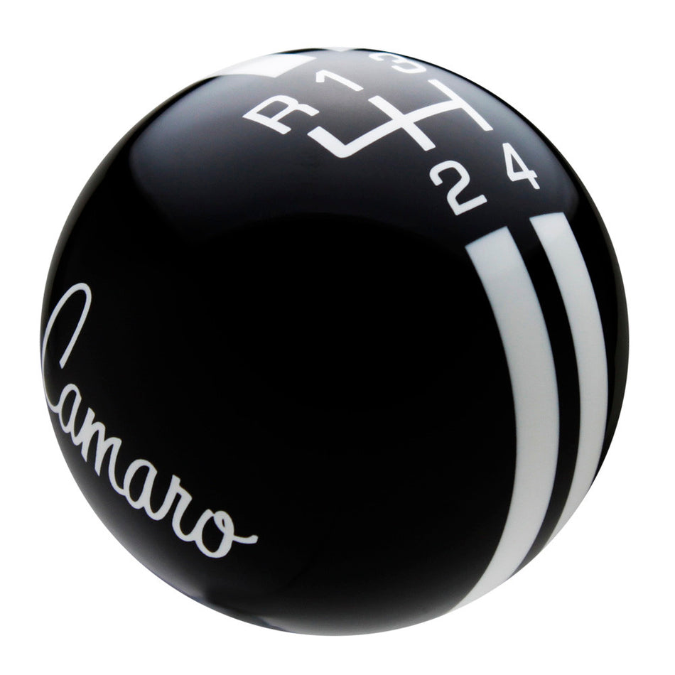 Black knob with White graphics