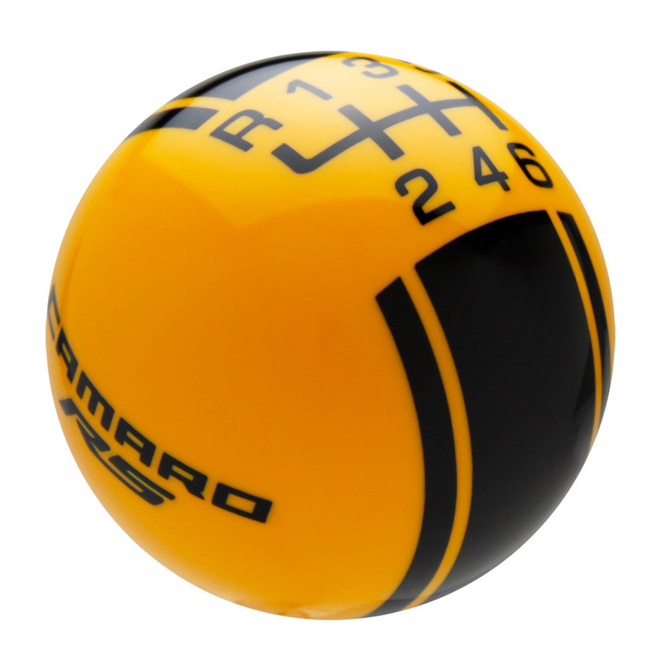 Yellow knob with Black graphics