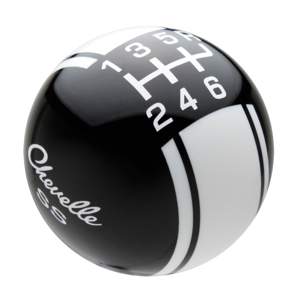 Black knob with White graphics