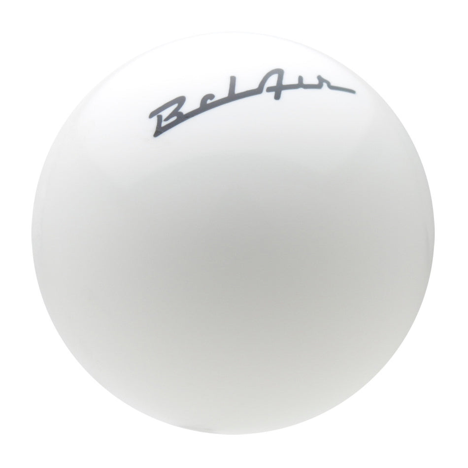 White knob with Pearl Gray graphics