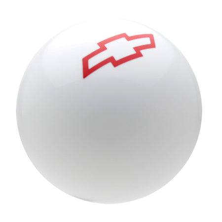 White knob with Red graphics