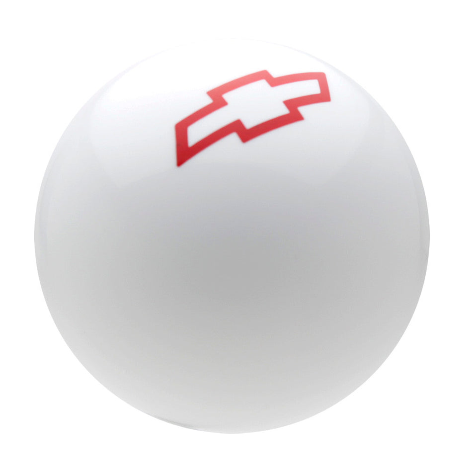 White knob with Red graphics