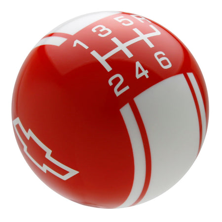 Red knob with White graphics