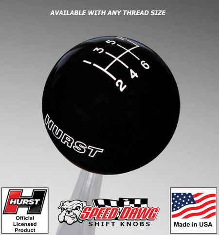 Black knob with White graphics