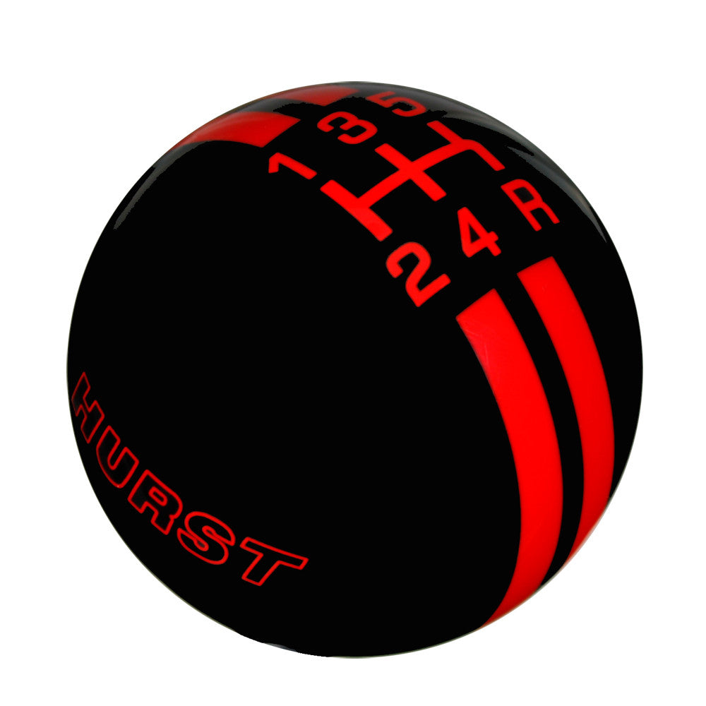 Black knob with Red graphics