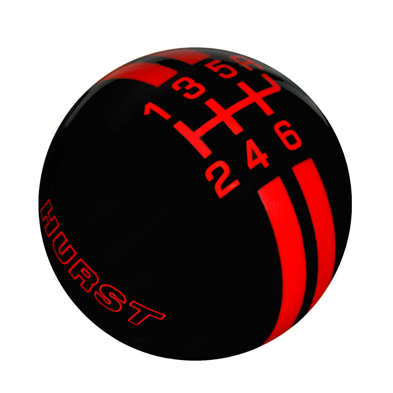 Hurst Black / Red 6 Speed Rally Stripe Shift Knob – Speed Dawg