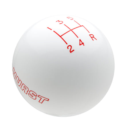 White knob with Red graphics
