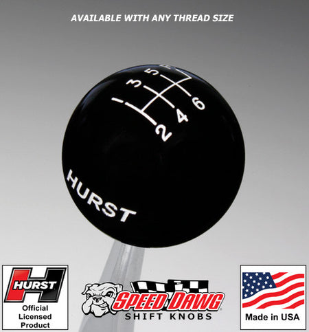 Black knob with White graphics