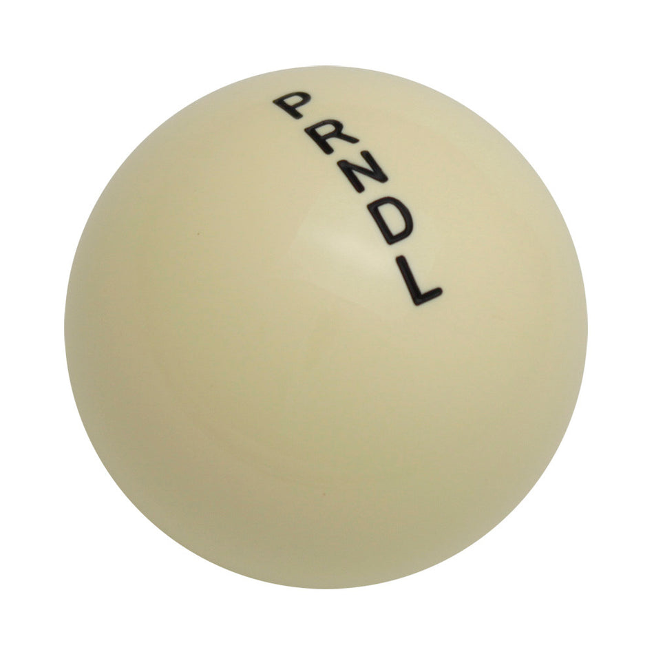 ivory powerglide automatic shift knob with engraved p r n d l shift pattern