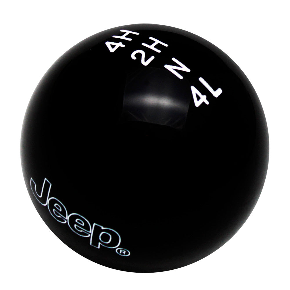 Black knob with White graphics