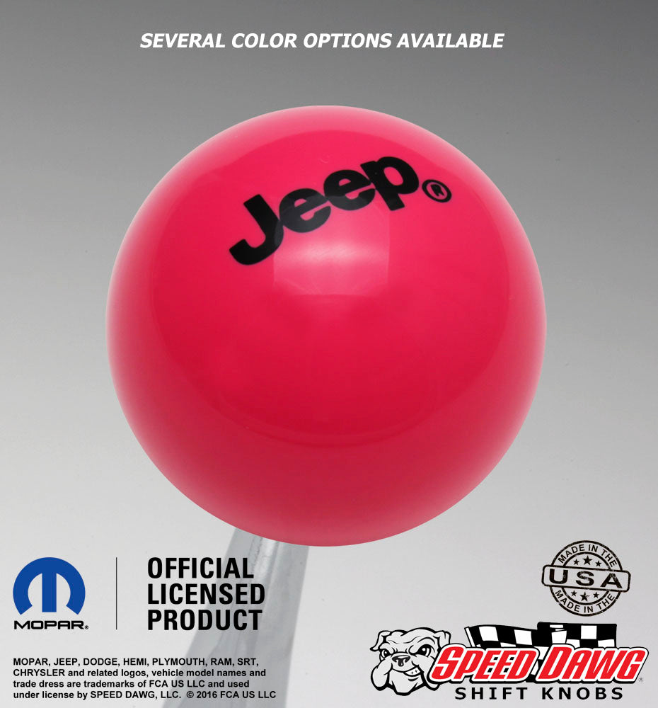 pink jeep gearshift knob 
