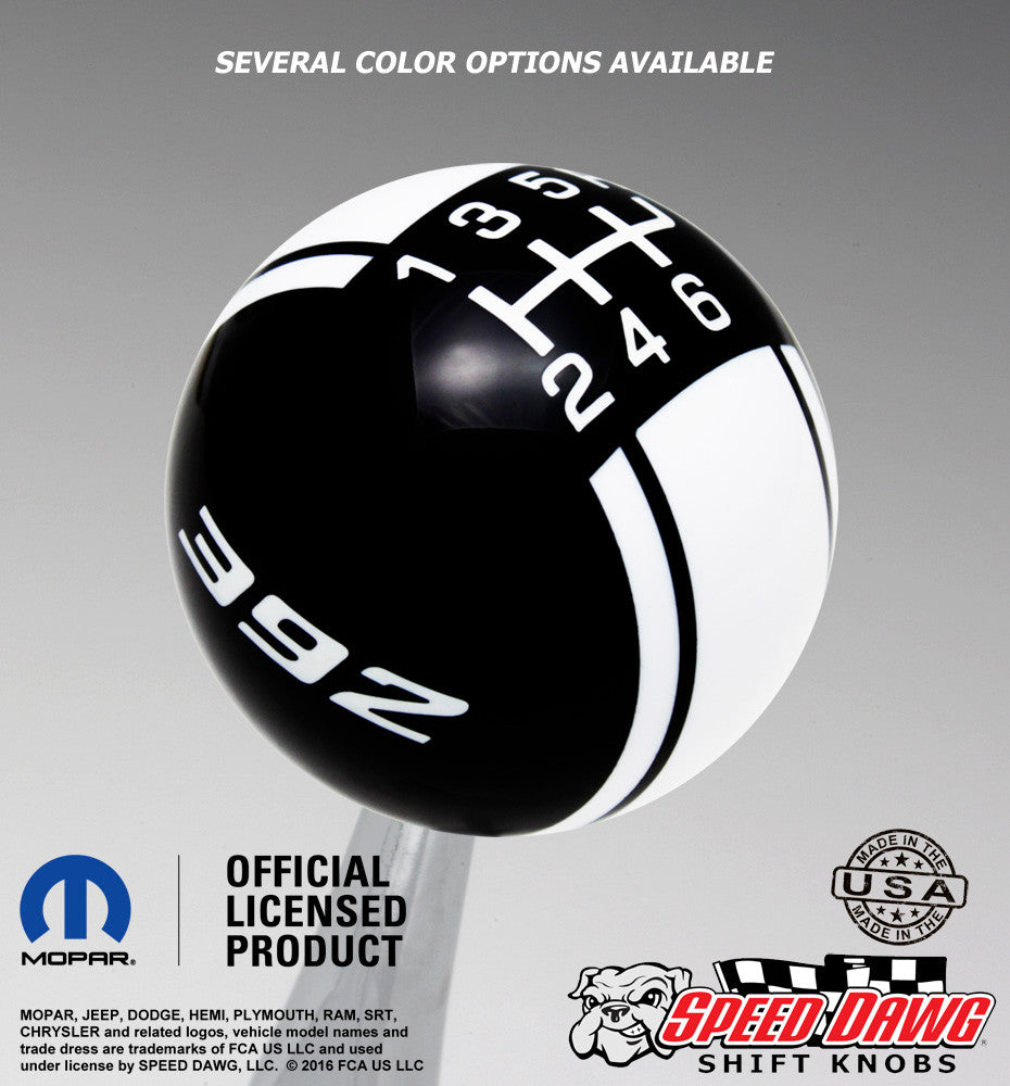 392 Logo Racing Stripe Shift Knob – Speed Dawg Shift Knobs