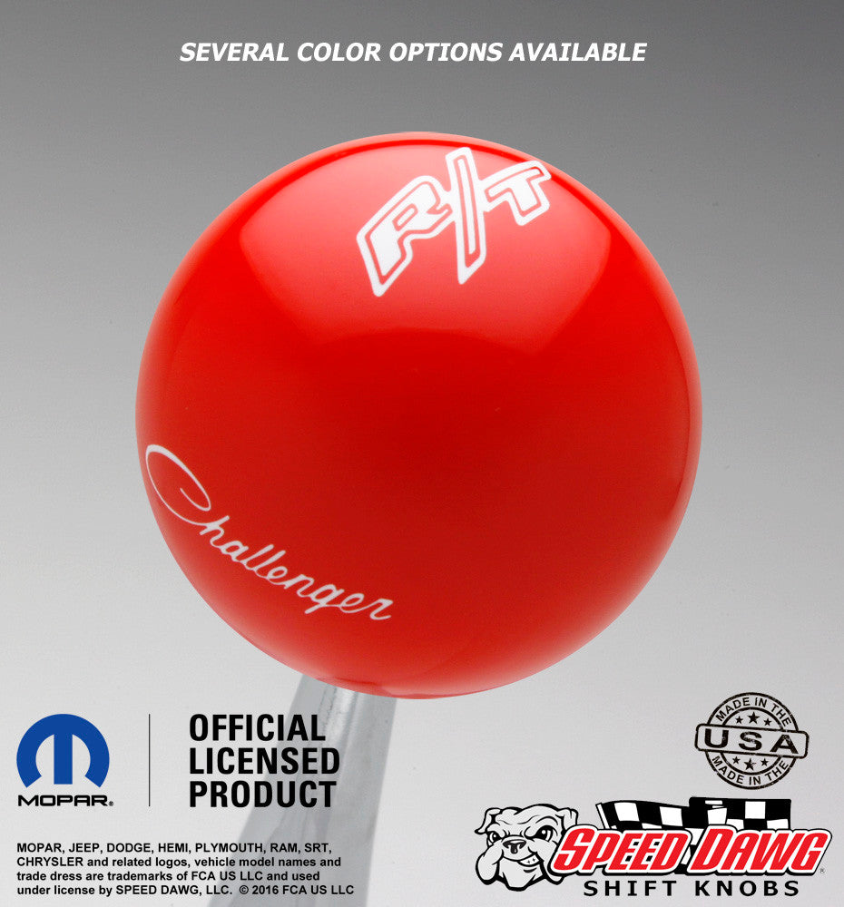 Go Mango Orange knob with White graphics