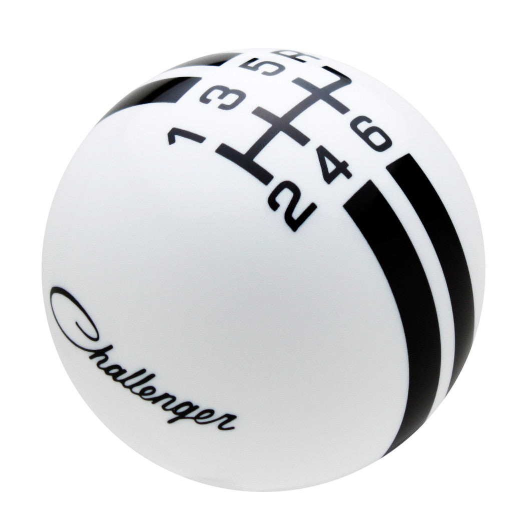 Dodge Challenger Script Rally Stripe Shift Knob – Speed Dawg Shift
