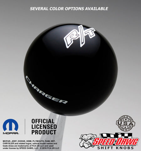 Black knob with White graphics