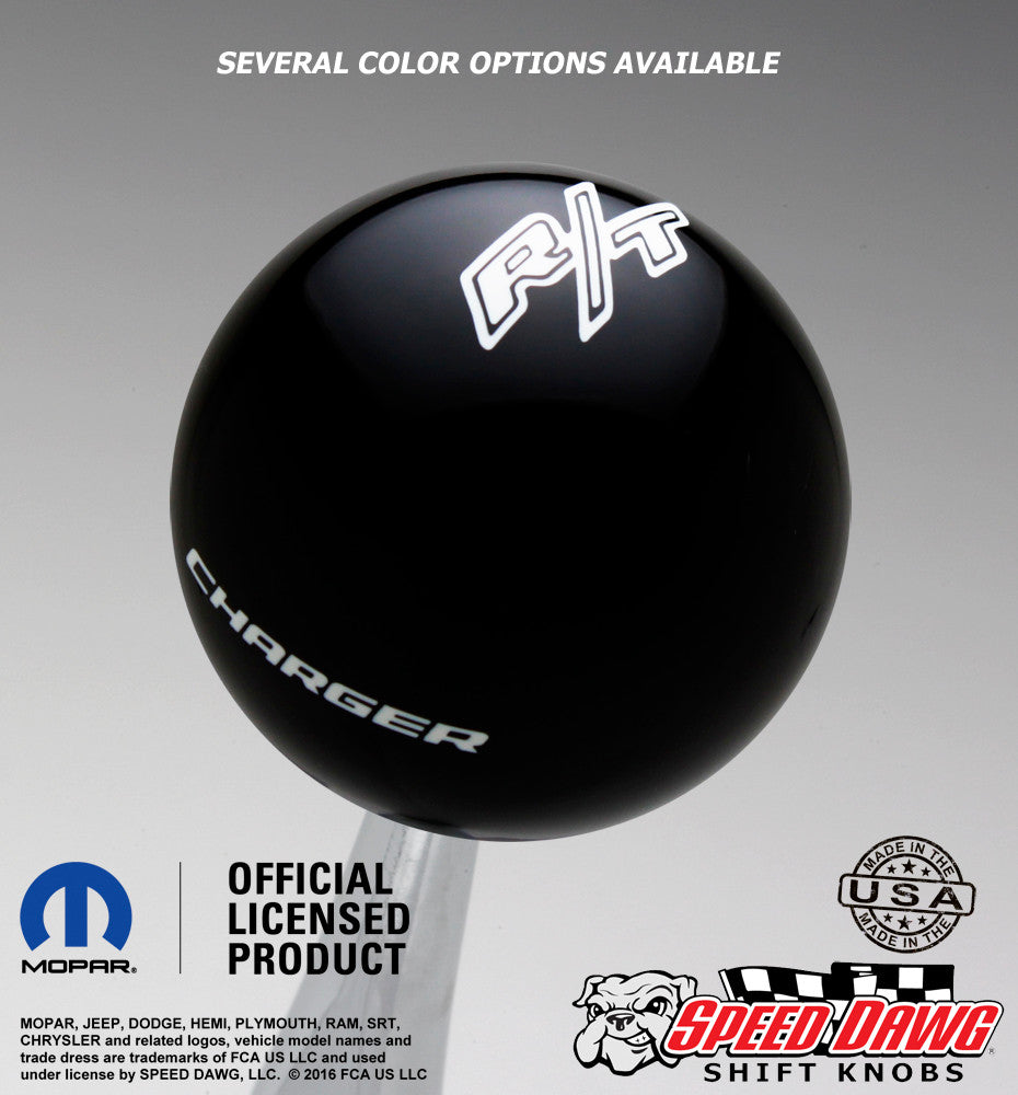 Black knob with White graphics