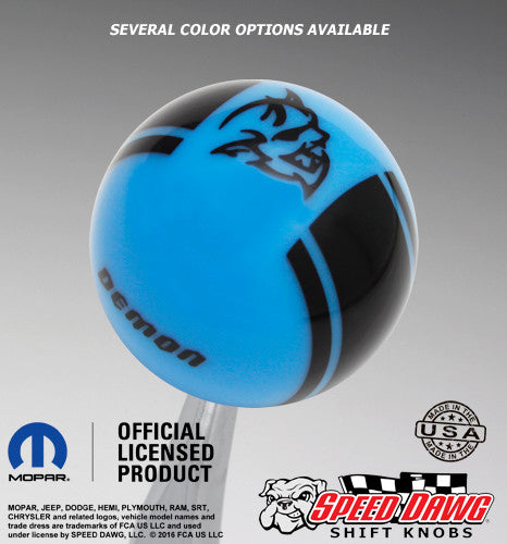Dodge Demon Racing Stripe Shift Knob