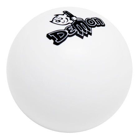 White knob with Black graphics