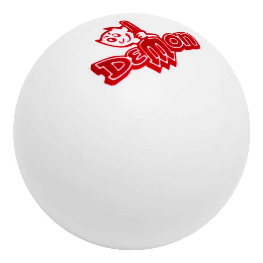 White knob with Red graphics