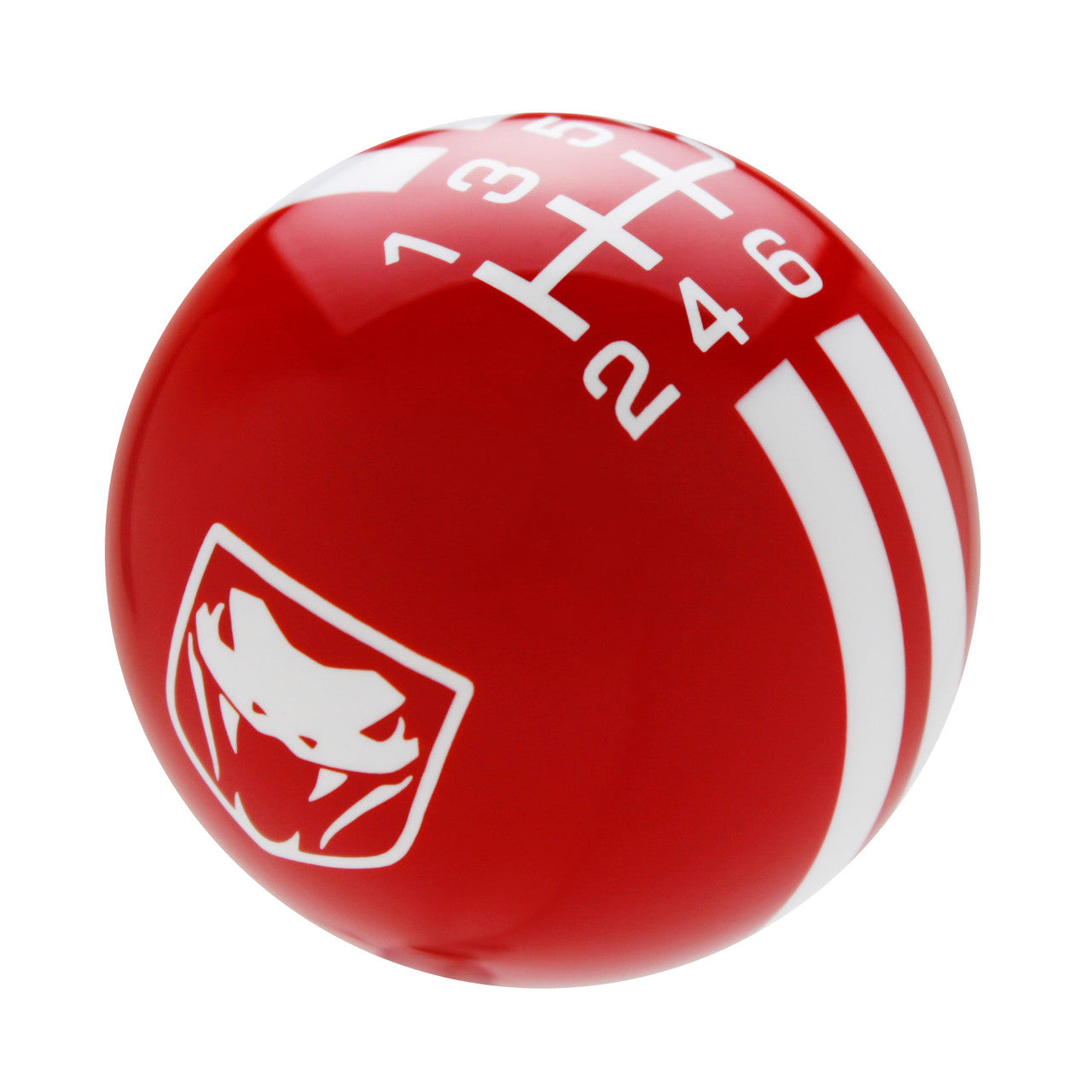Red knob with White graphics