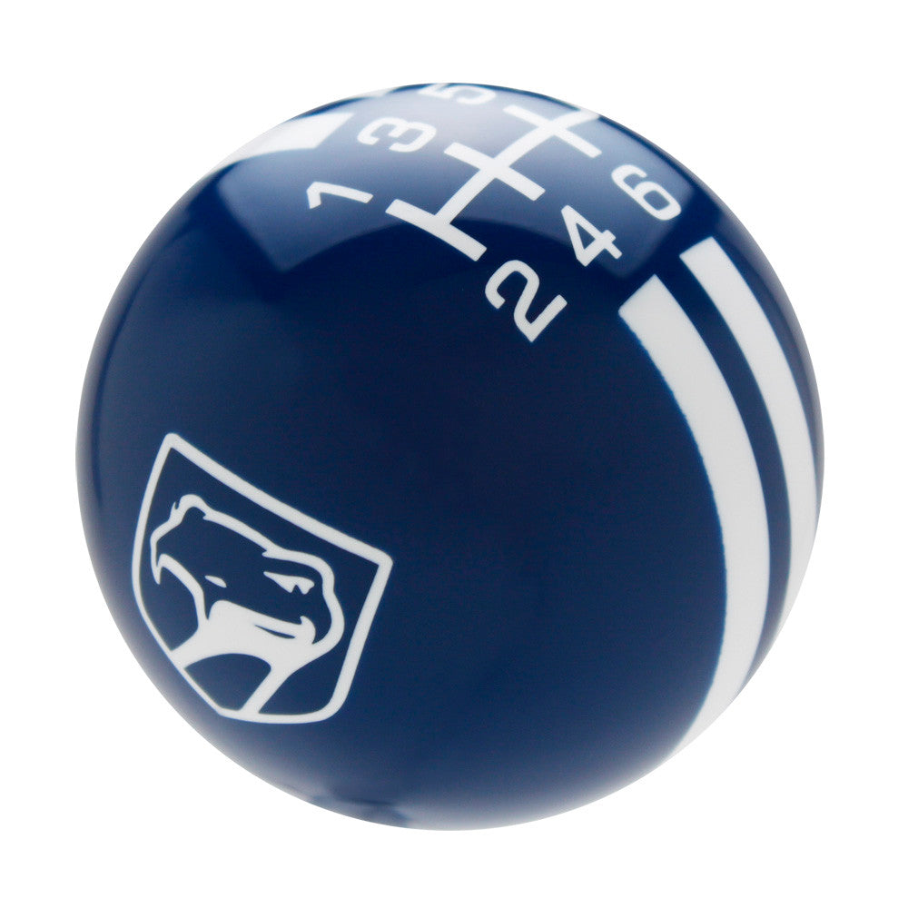 Dark Blue knob with White graphics