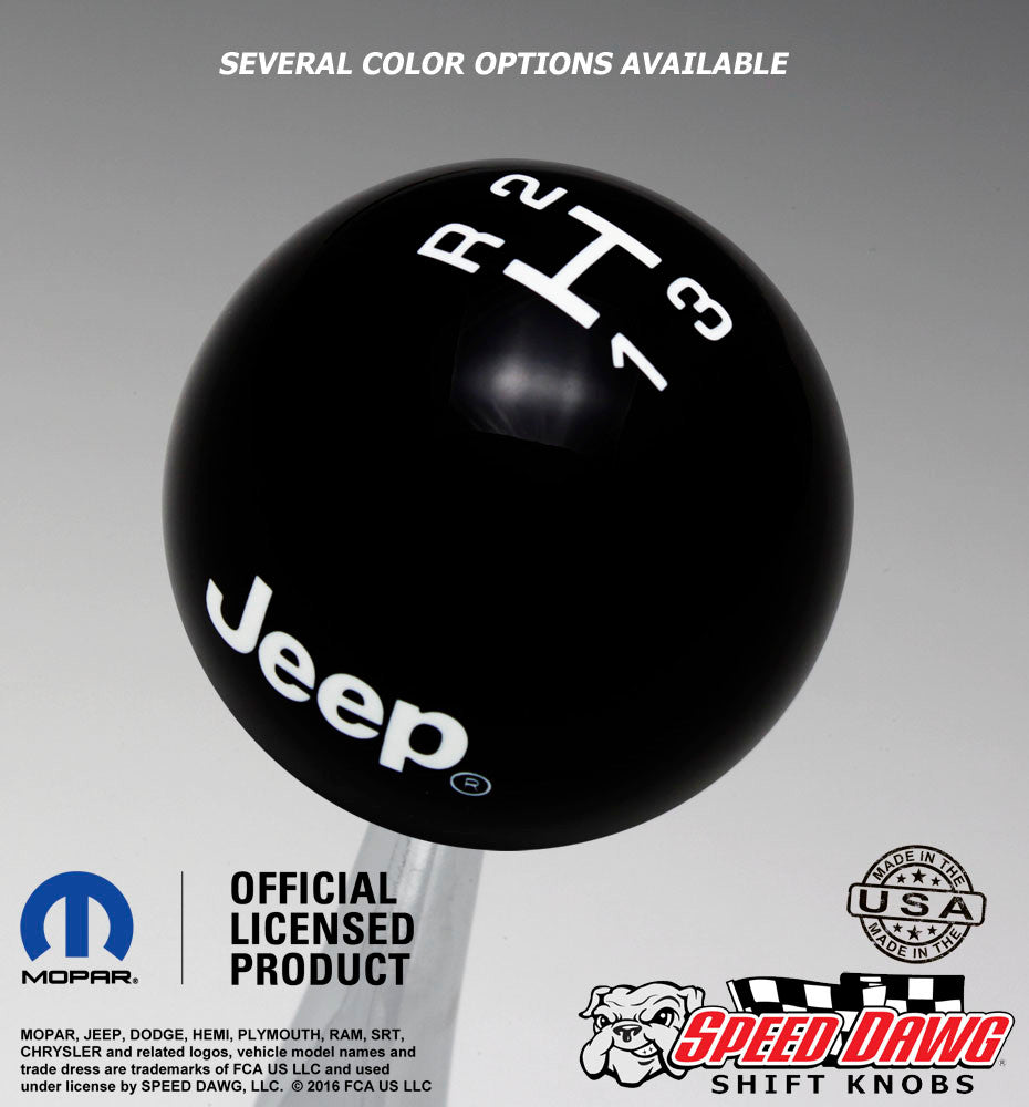 Black knob with White graphics