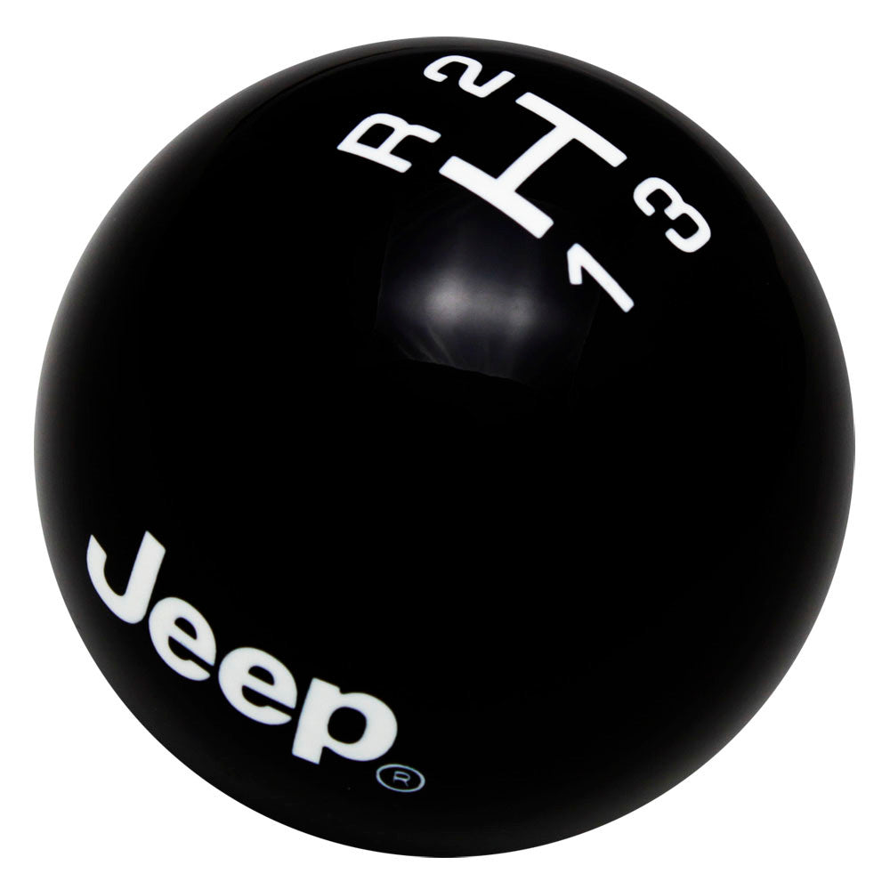 Black knob with White graphics