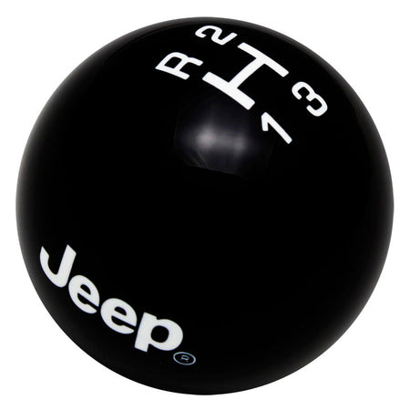 Black knob with White graphics