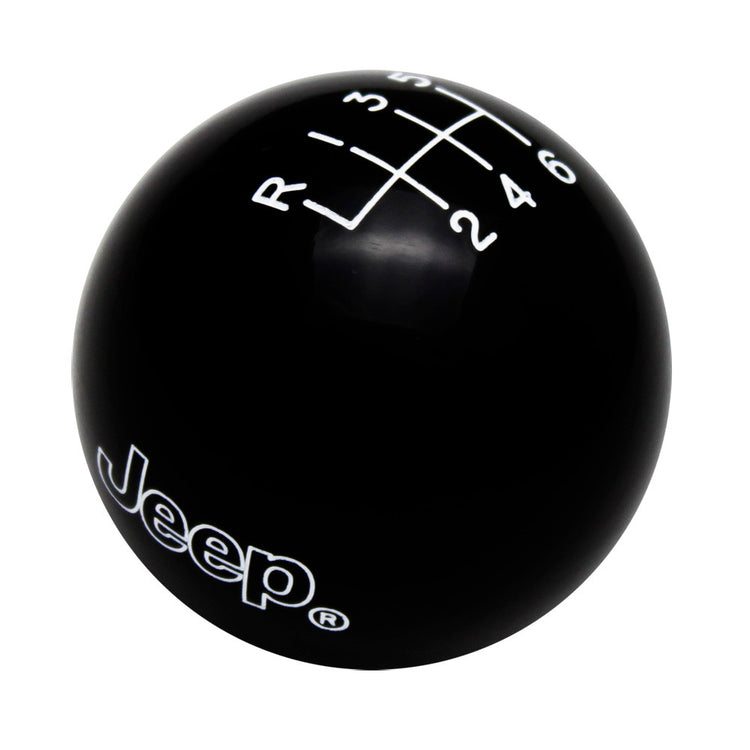 Jeep Renegade 6 Speed Reverse Upper Left Shift Knob with Engraved Shif ...