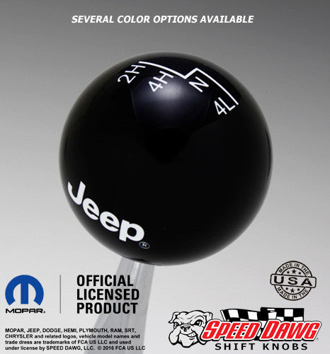 Black knob with White graphics