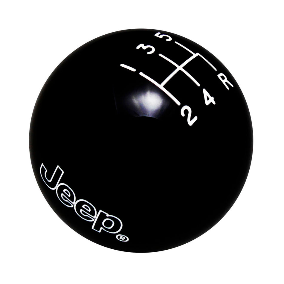 Black knob with White graphics