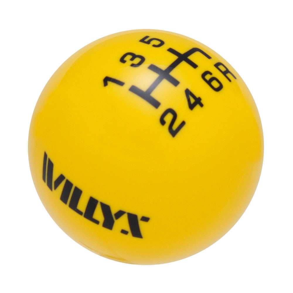 Yellow knob with Black graphics