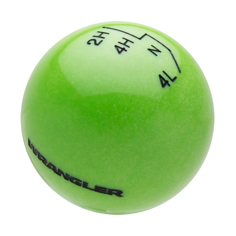 Go Green knob with Black graphics